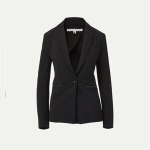 Veronica Beard Scuba Blazer- Black & New w/ Tags